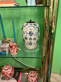 Blue & White Canton Ginger Jar