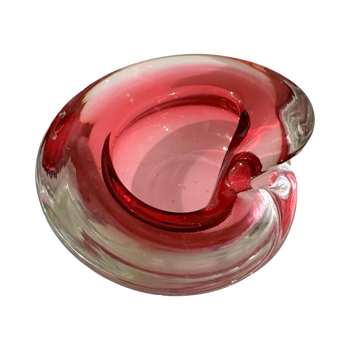 Fuschia Murano Bowl