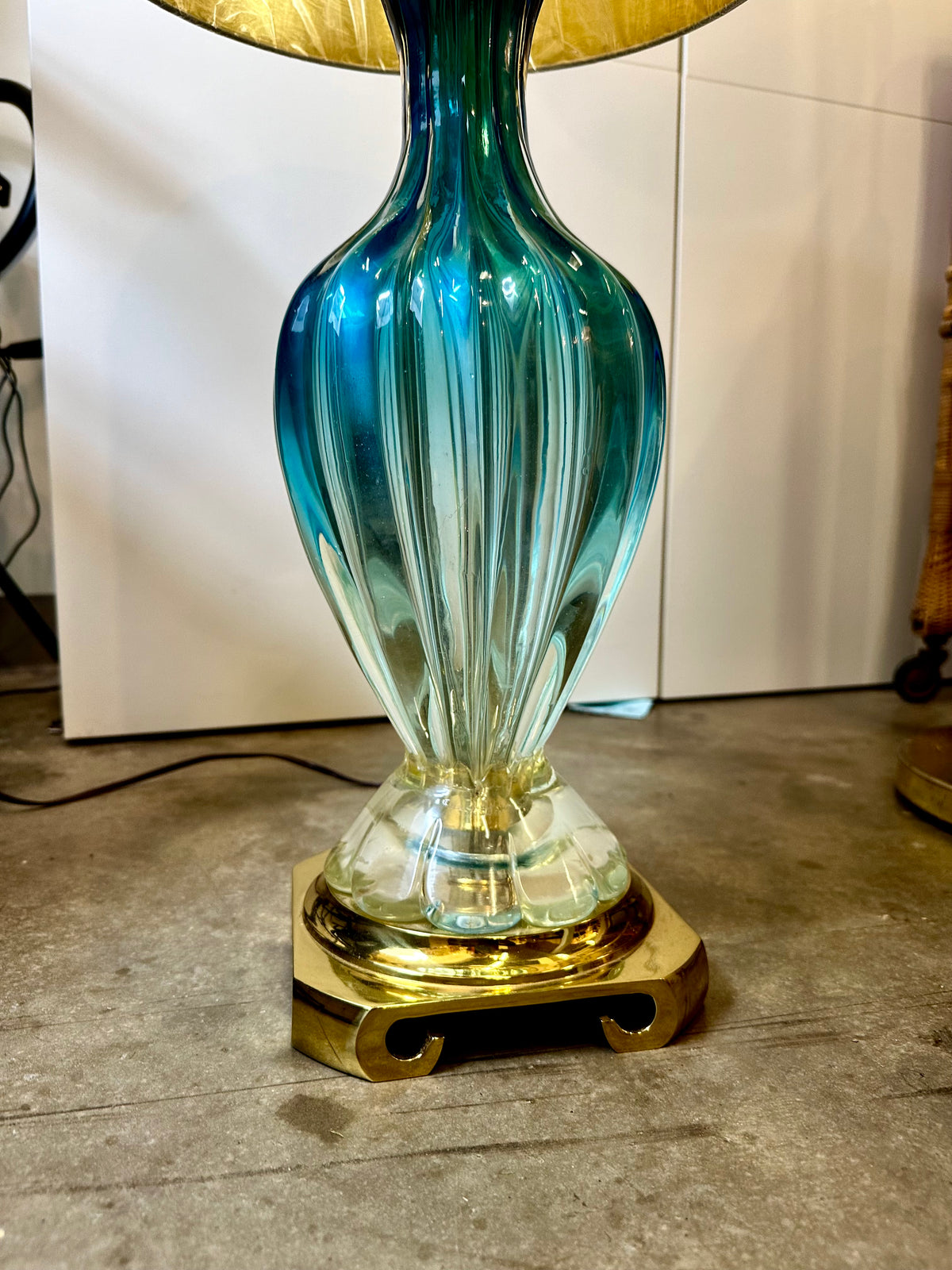 Aqua Murano Lamp
