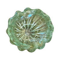 Aqua & Gold Murano Bowl
