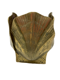 Brass Shell Planter