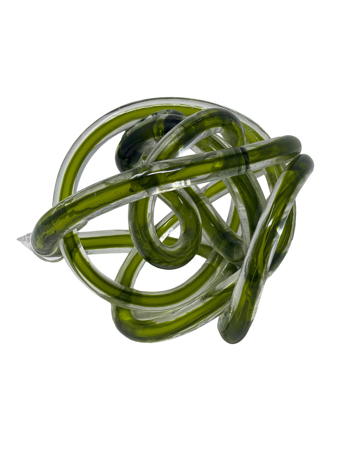 Green Murano Knot, Large
