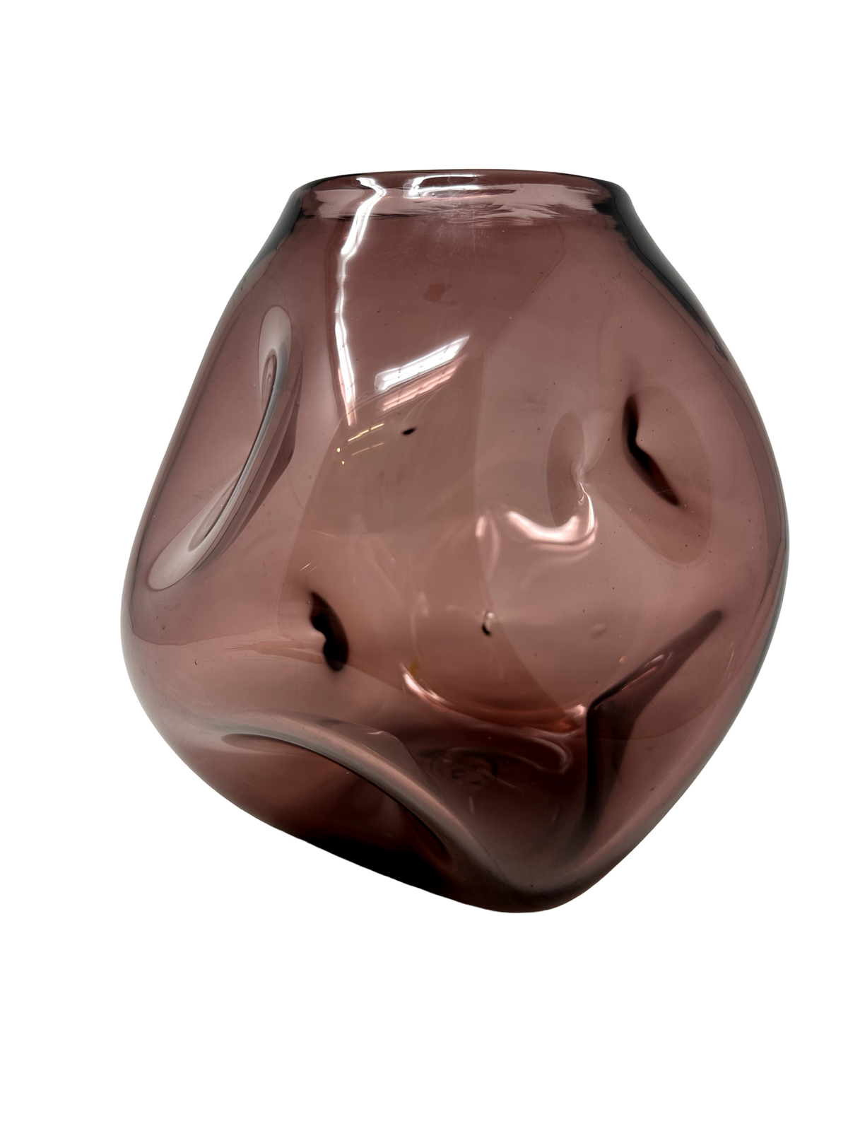 Amethyst Blenko Handblown Vase
