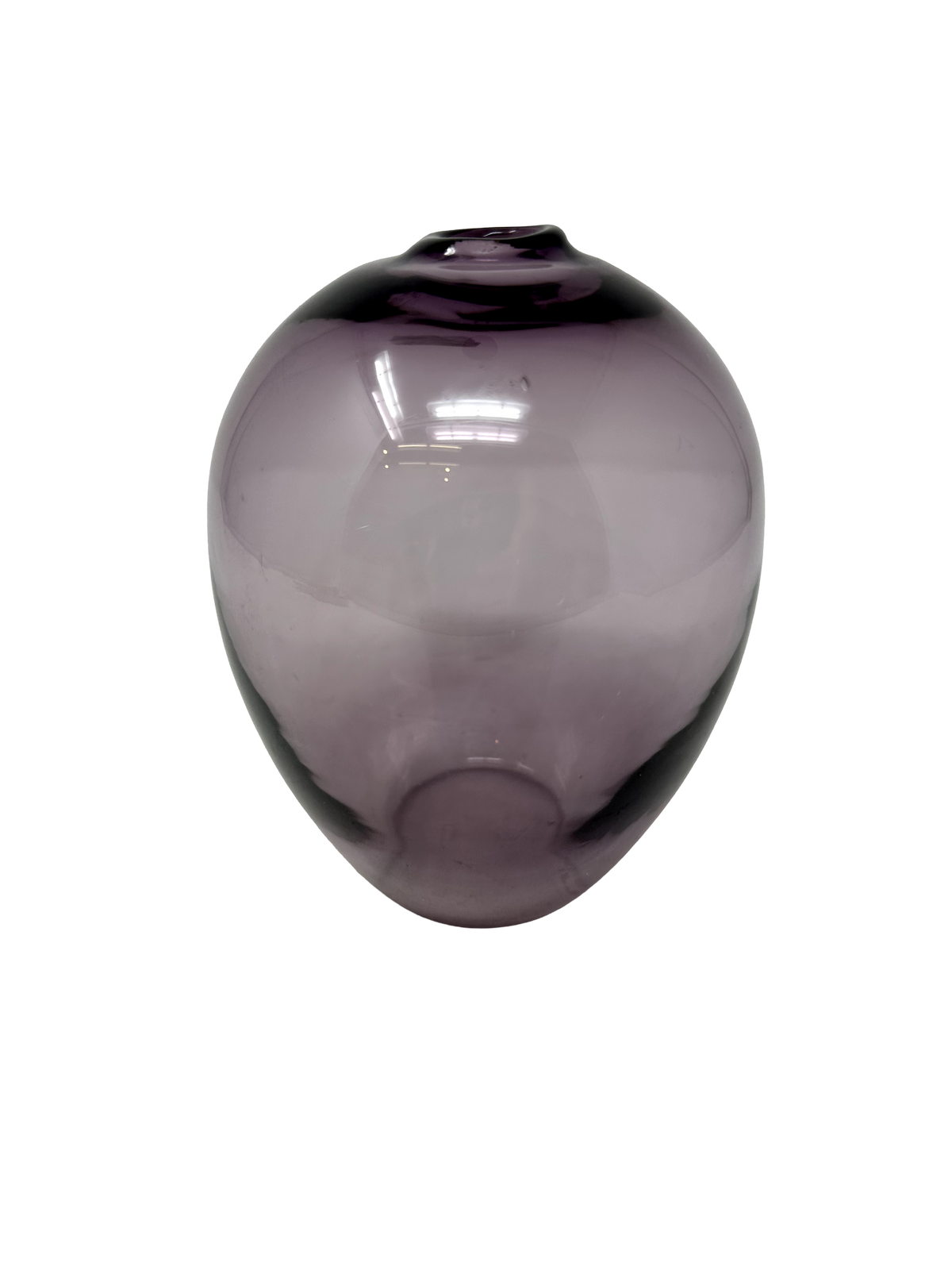 Purple Art Glass Vase rt
