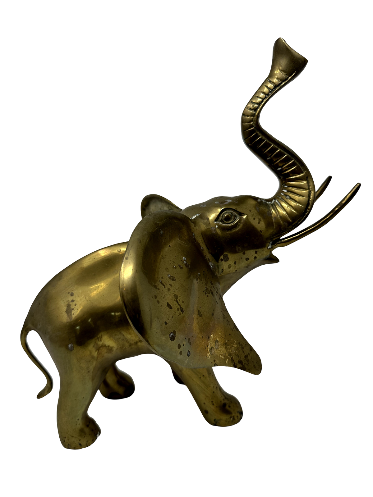 Brass Elephant Figurine