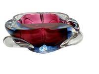 Pink Fuschia Murano Ashtray