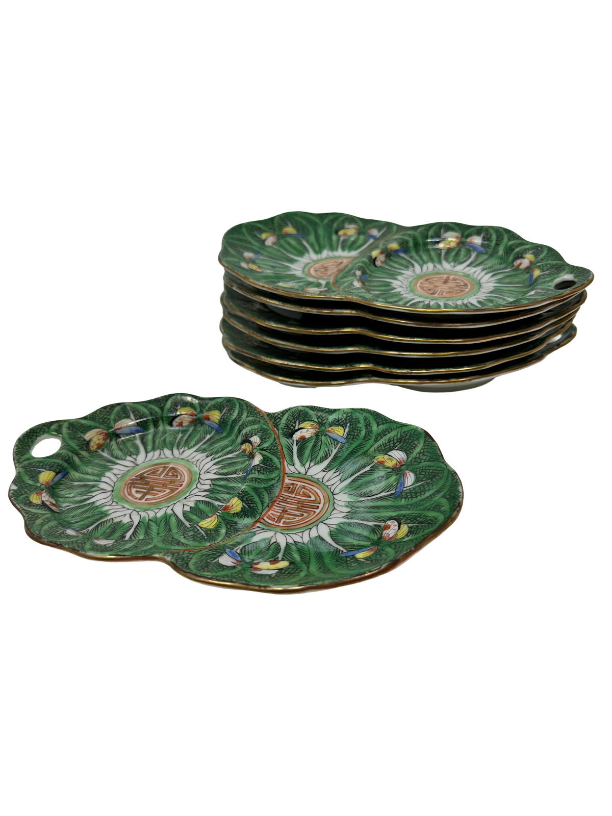 Cabbage Leaf Oval Plate
