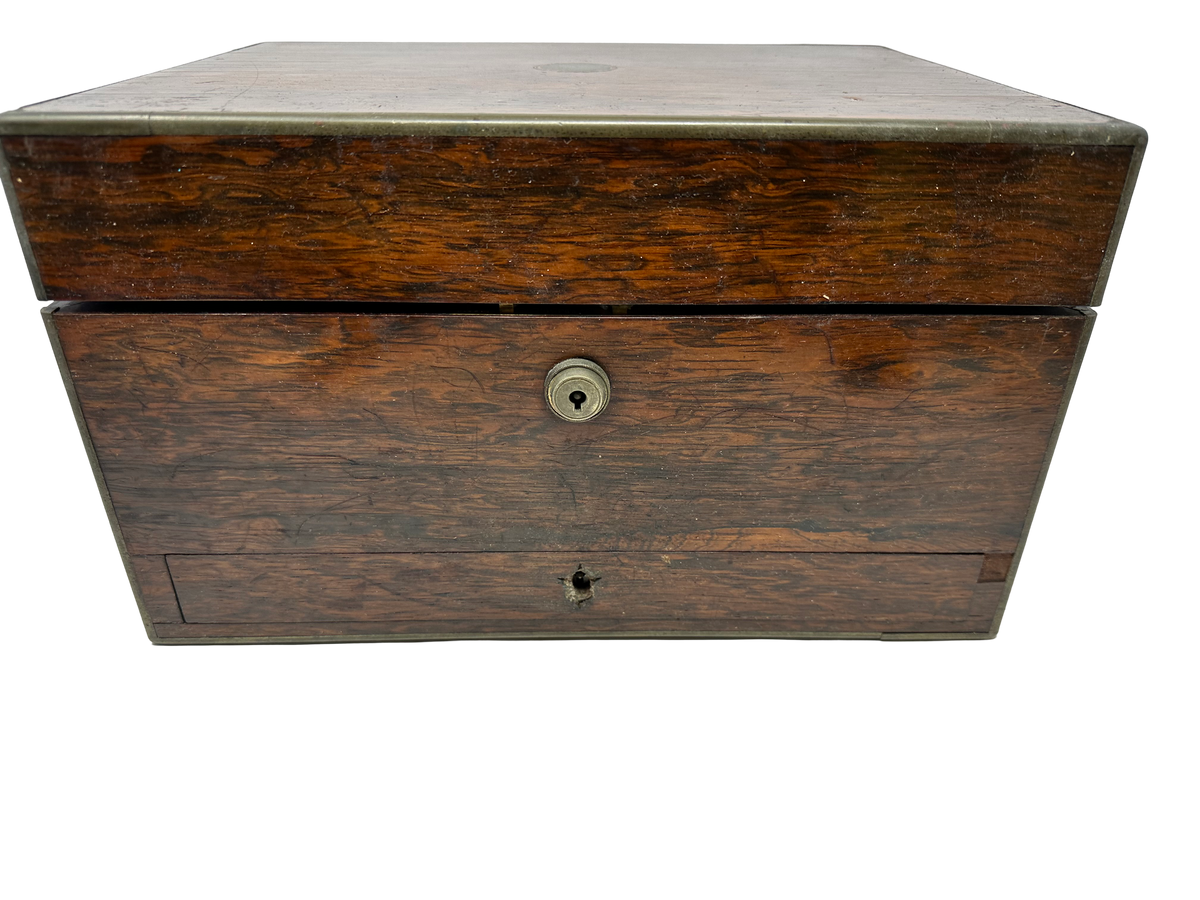 Antique English Travel Desk/ Box