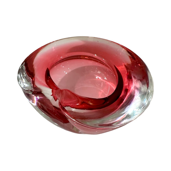 Fuschia Murano Bowl