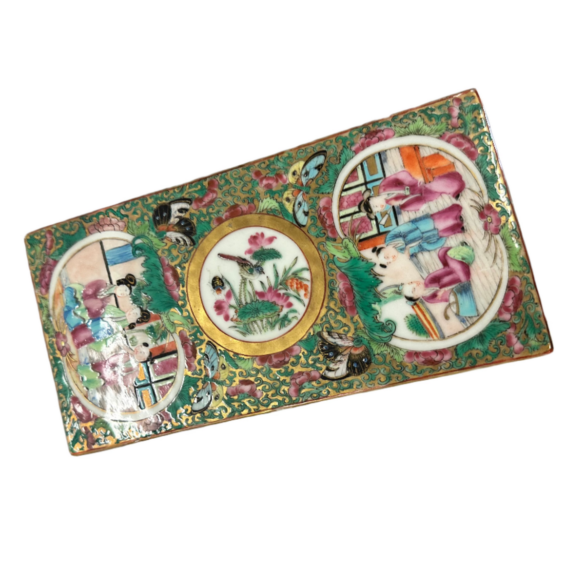 Rose Canton Rectangular Box