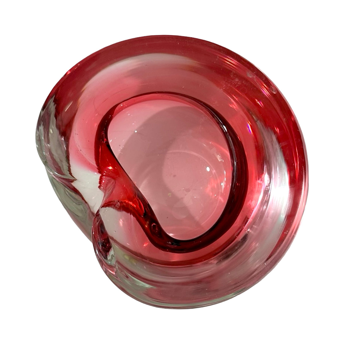 Fuschia Murano Bowl