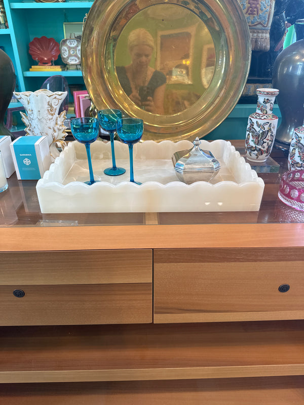 Onyx rectangular tray