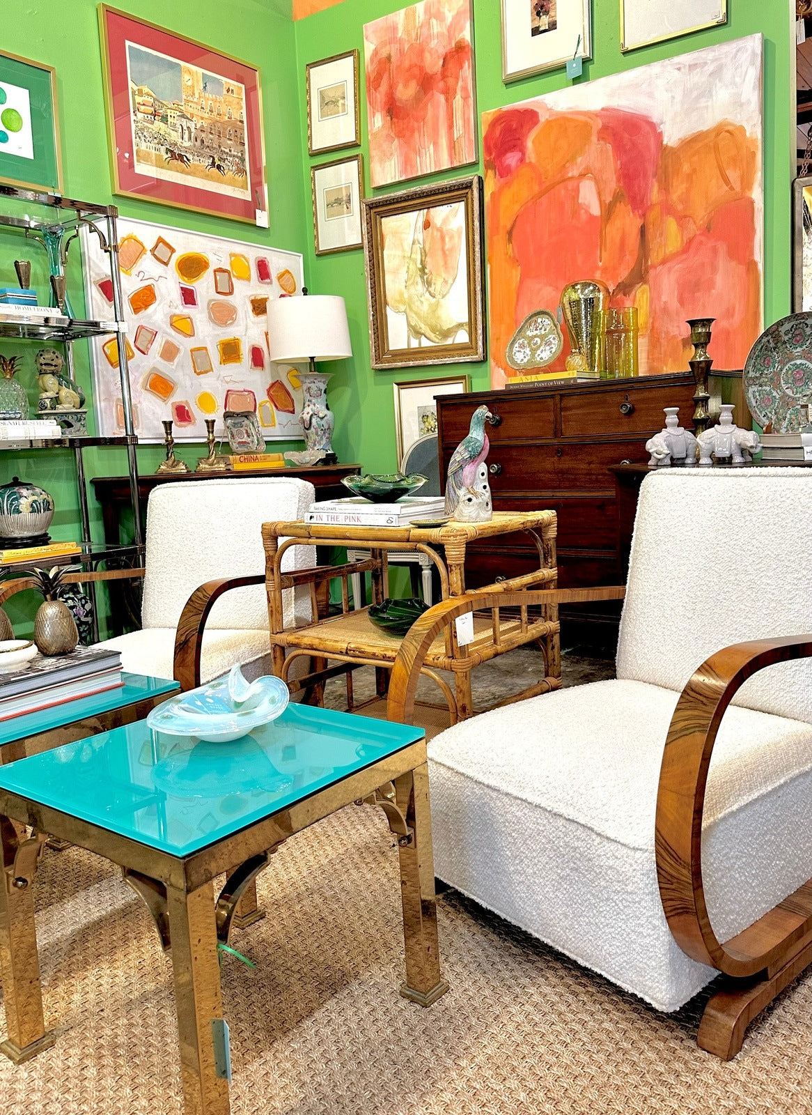 Pair of Art Deco Armchairs