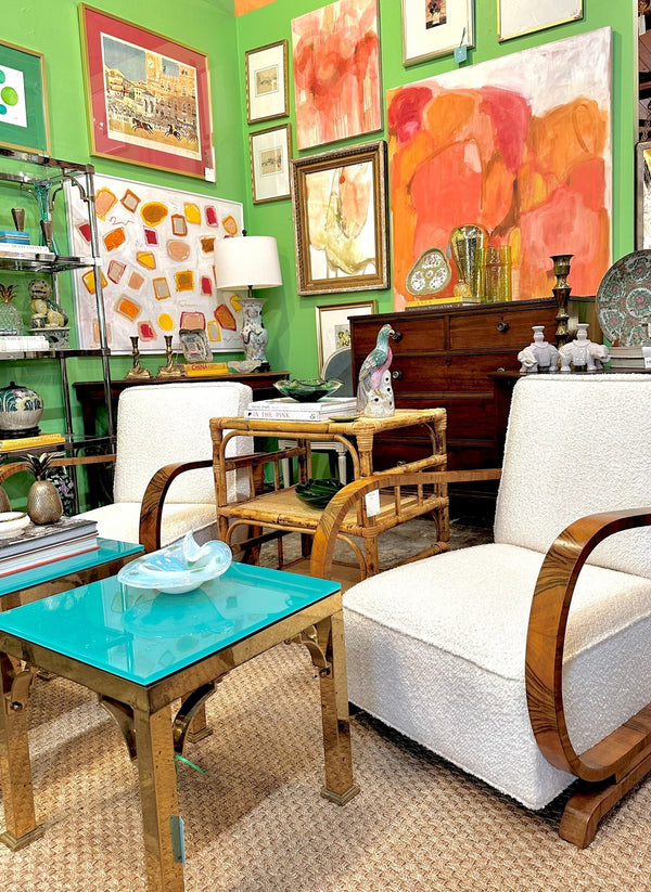 Pair of Art Deco Armchairs