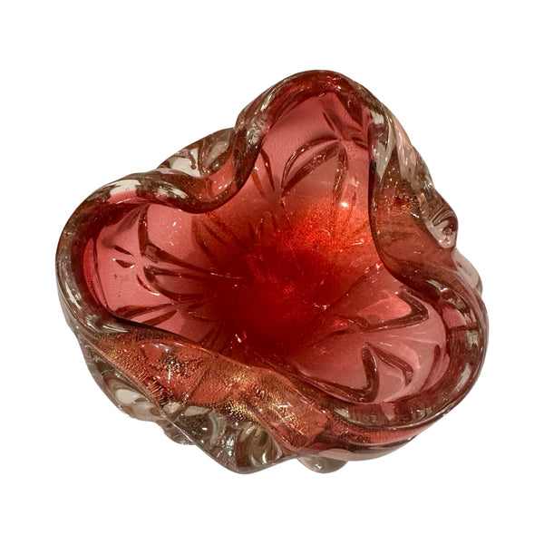 Pink Murano Bowl