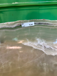 40” quartz onyx canoe