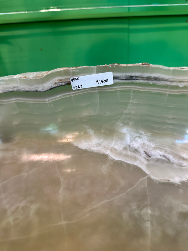40” quartz onyx canoe