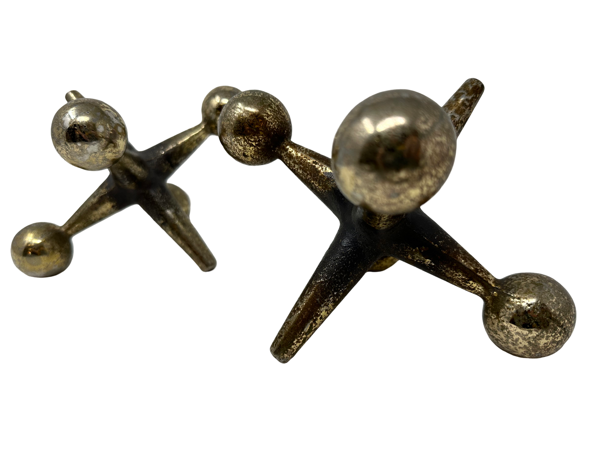 Pair of Brass Jacks