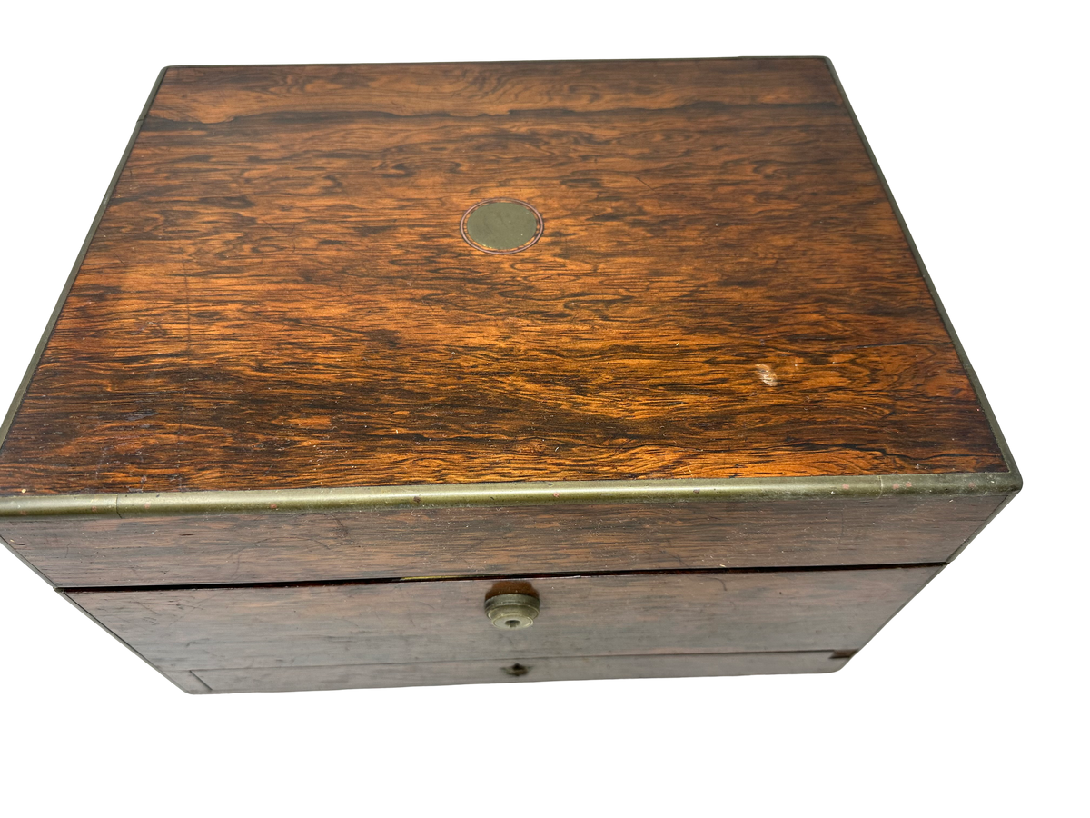 Antique English Travel Desk/ Box