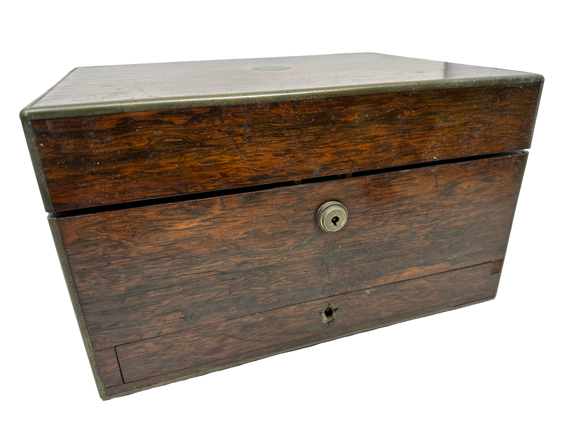 Antique English Travel Desk/ Box