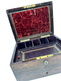 Antique English Travel Desk/ Box