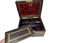Antique English Travel Desk/ Box