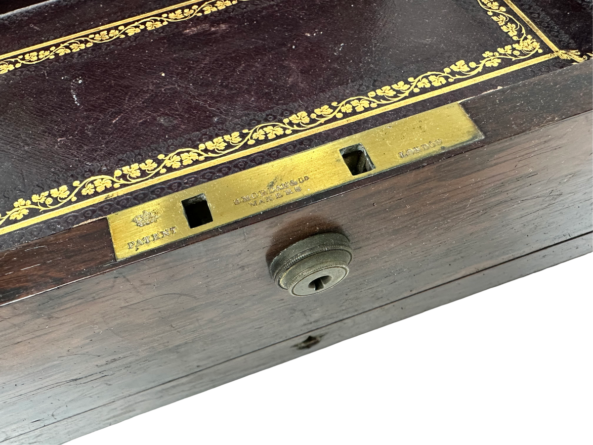 Antique English Travel Desk/ Box