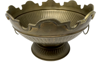 12" Footed Bowl w/ Lion Handles
