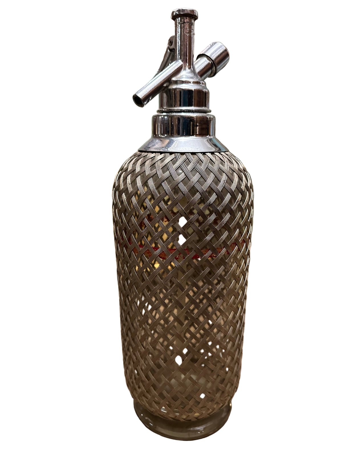 Vintage French Silver Seltzer