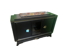 Black Art Deco Sideboard