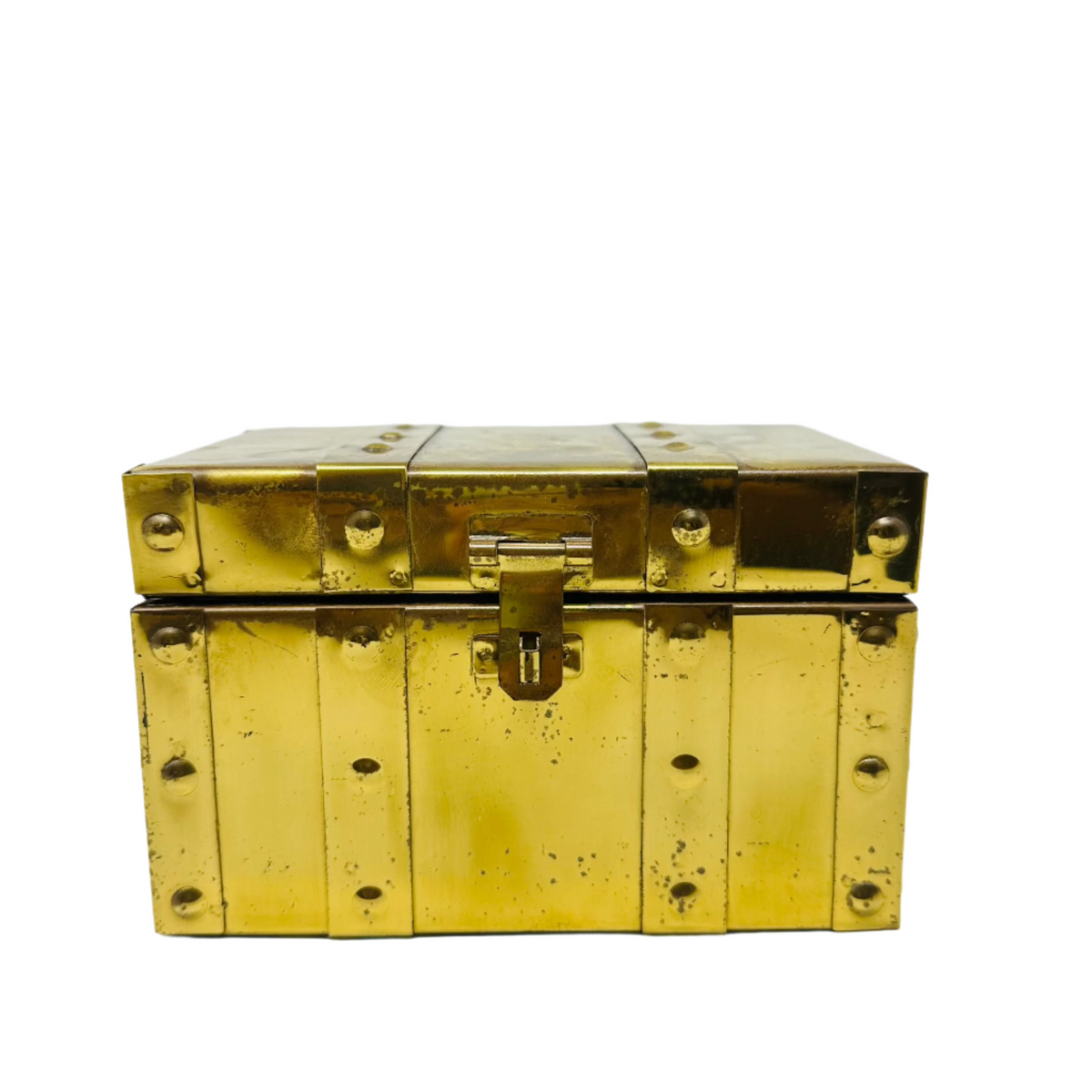 Brass Trunk Hinged Box