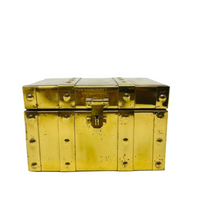 Brass Trunk Hinged Box