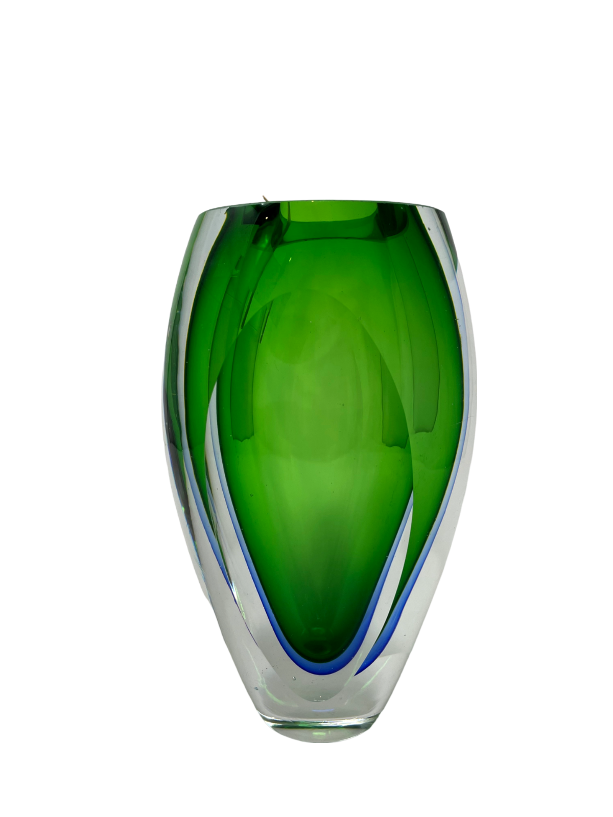 Emerald Green Murano Vase
