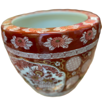 XL Red Imari Cache Pot