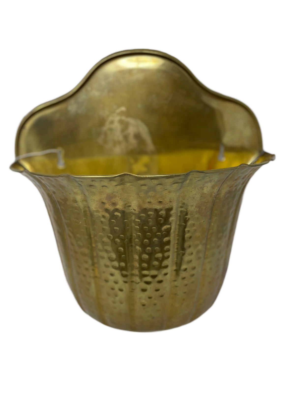 Hanging Brass Planter