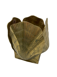 Brass Shell Planter