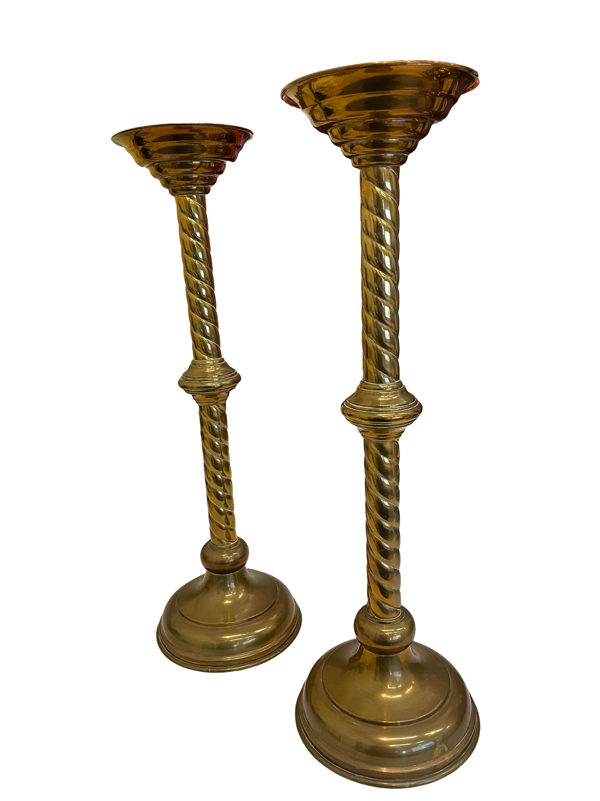 Pair of Brass Candlesticks