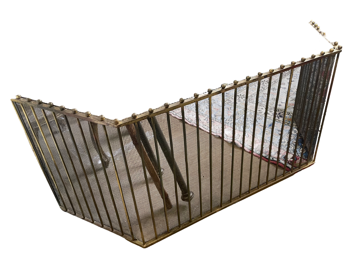 Brass Fireplace Screen