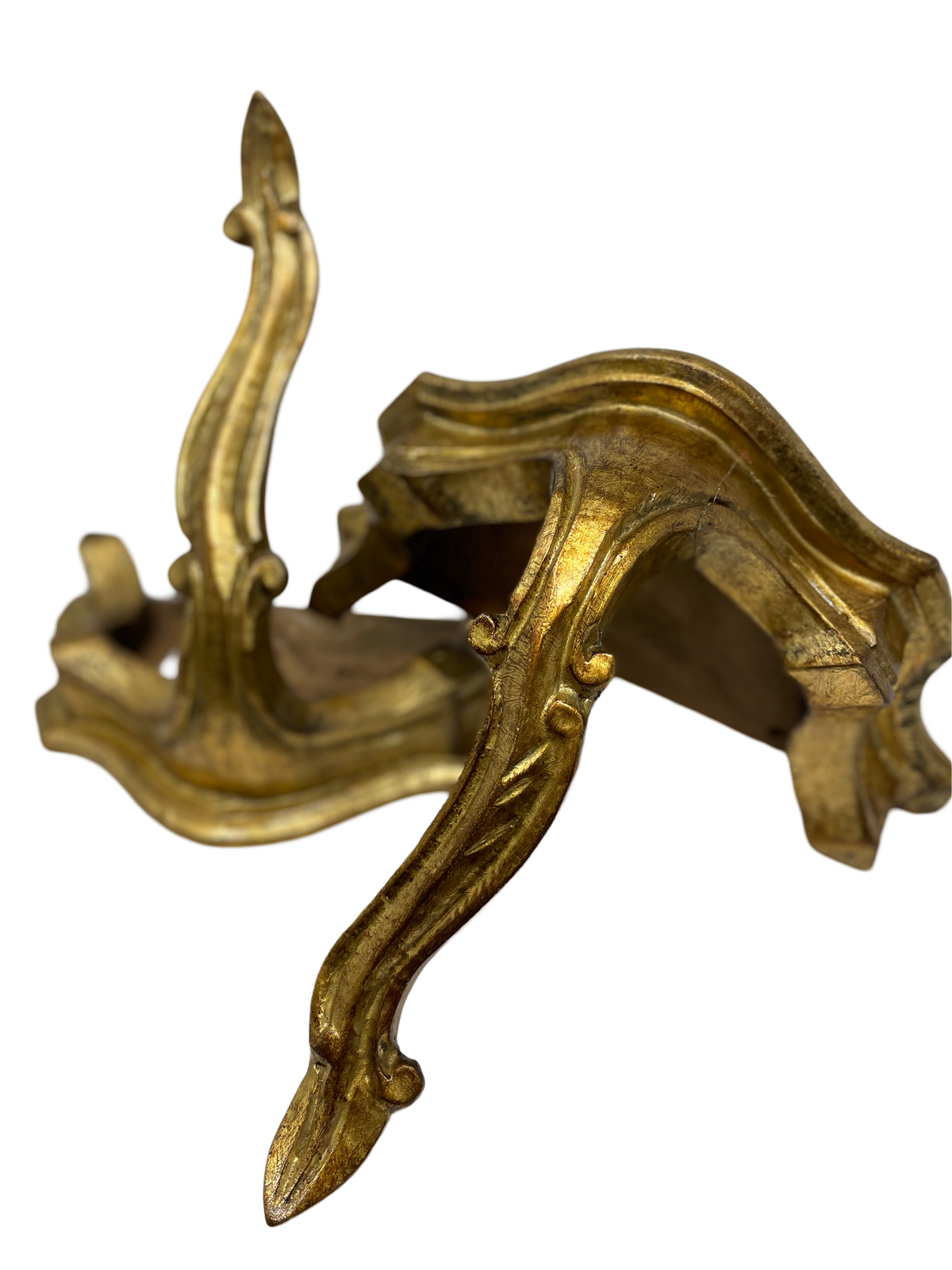 Pair of Gilt Florentine Brackets