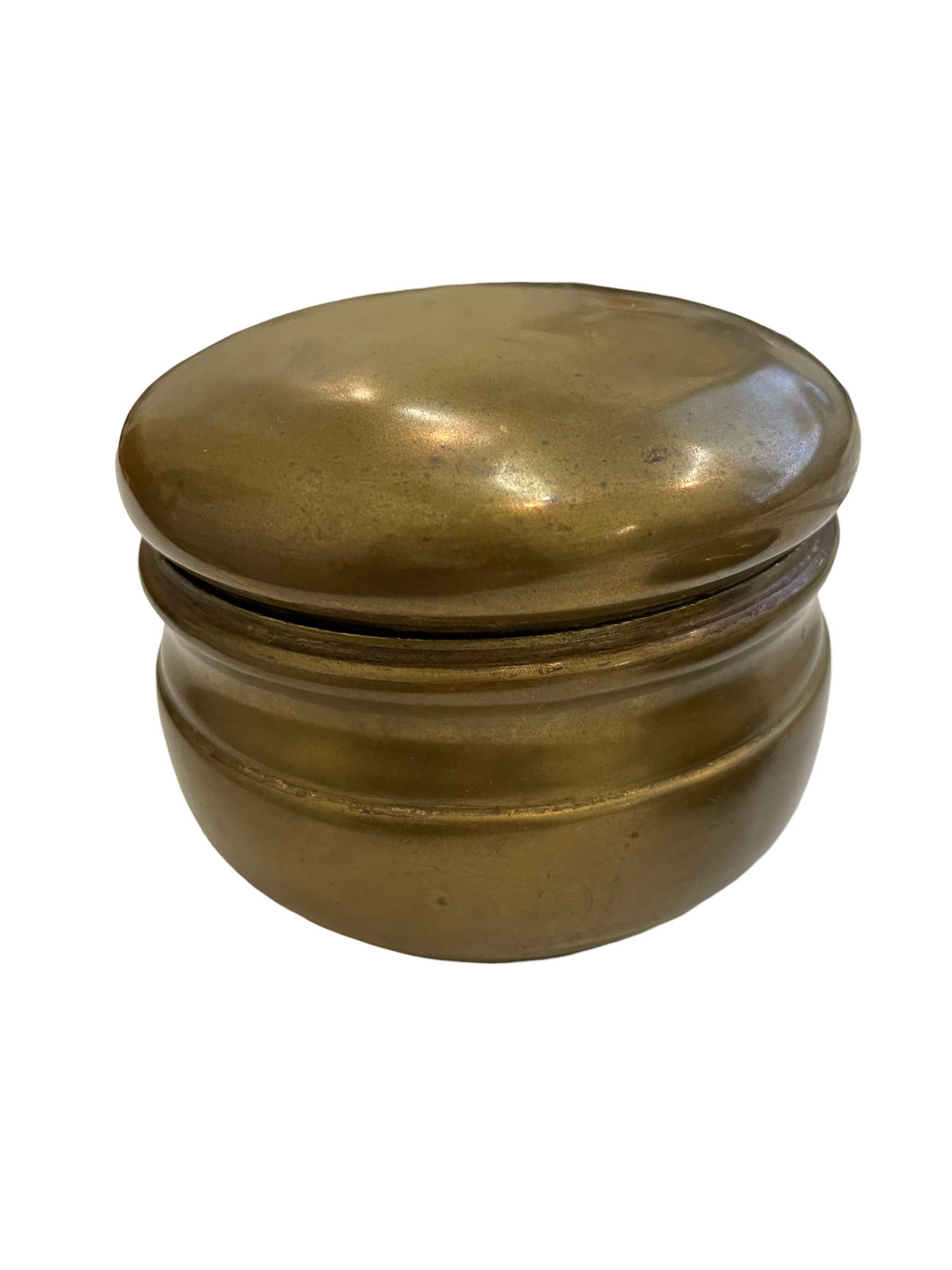 Round Brass Box