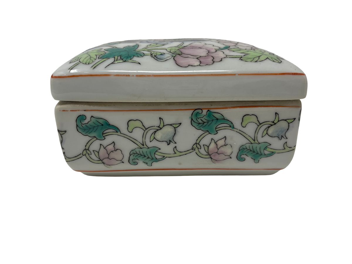 Chinese Porcelain 3" Rectangular Box
