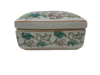 Chinese Porcelain 3" Rectangular Box
