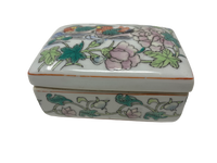 Chinese Porcelain 3" Rectangular Box