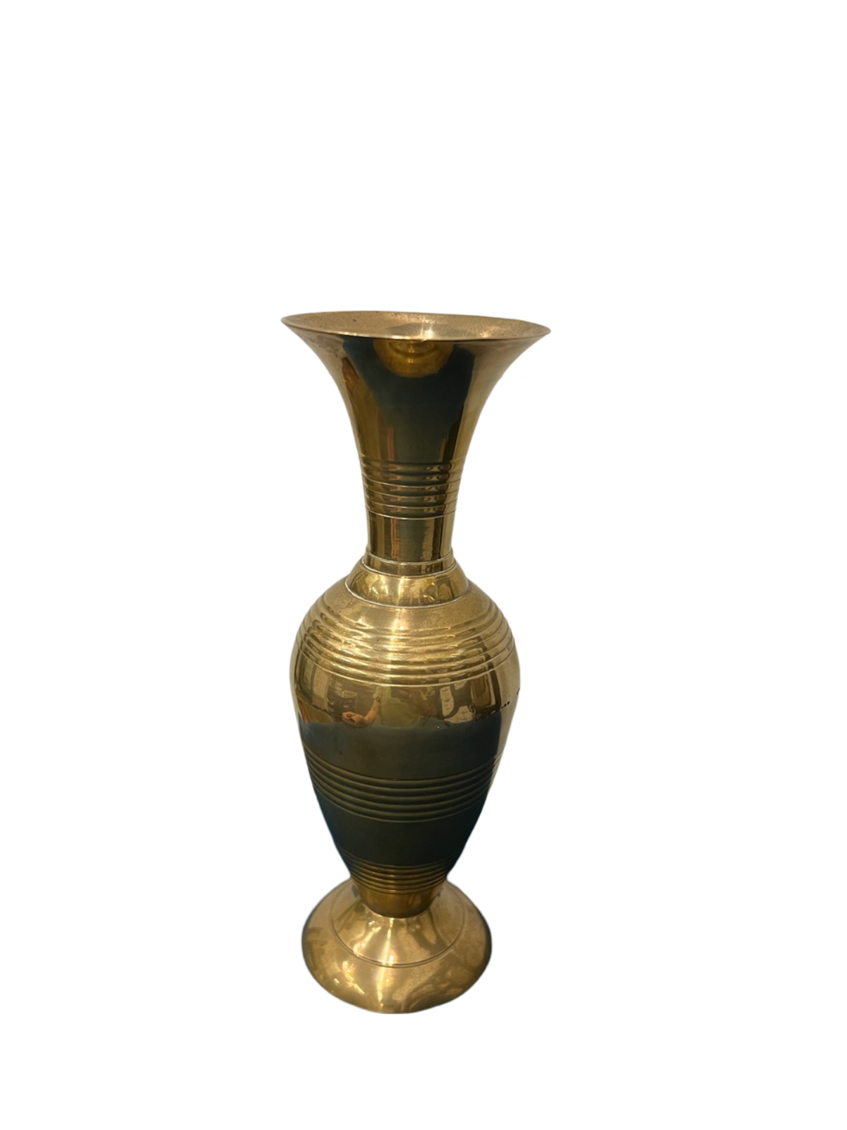 8" Brass Vase