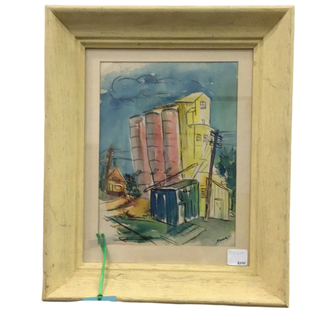 Mid Century Scene by Kidder