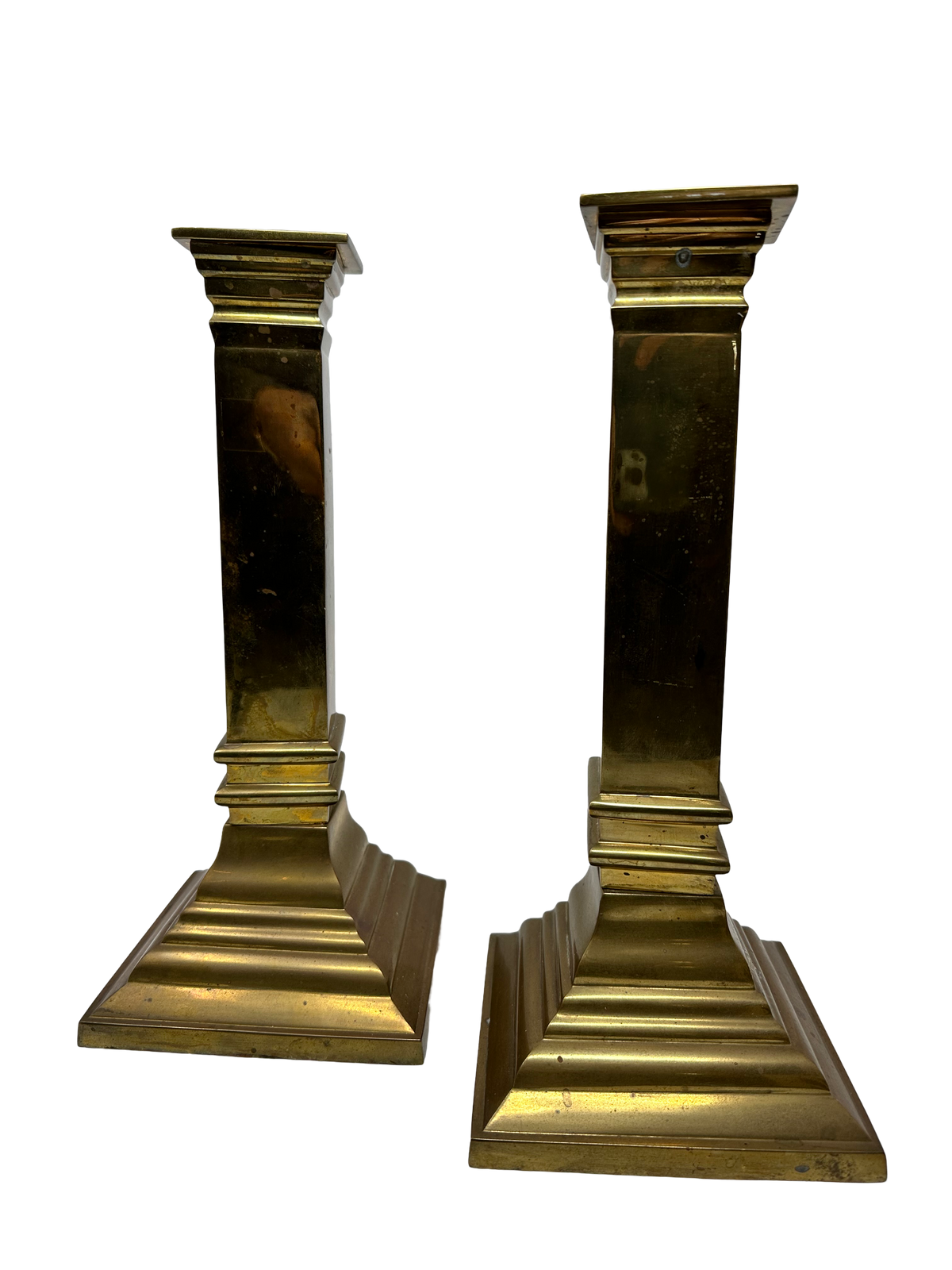 Pair of Vintage Brass Candlesticks