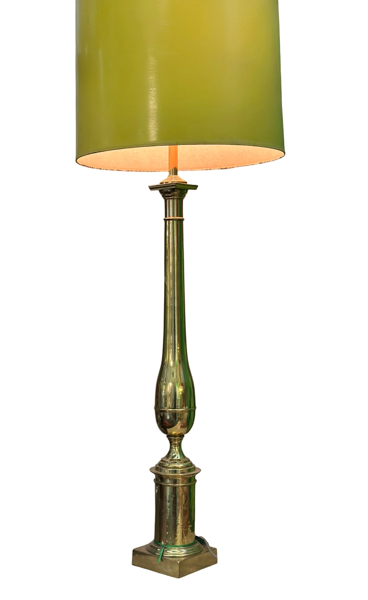 Solid brass lamp