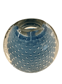 Periwinkle Blue Handblown Glass Match Striker