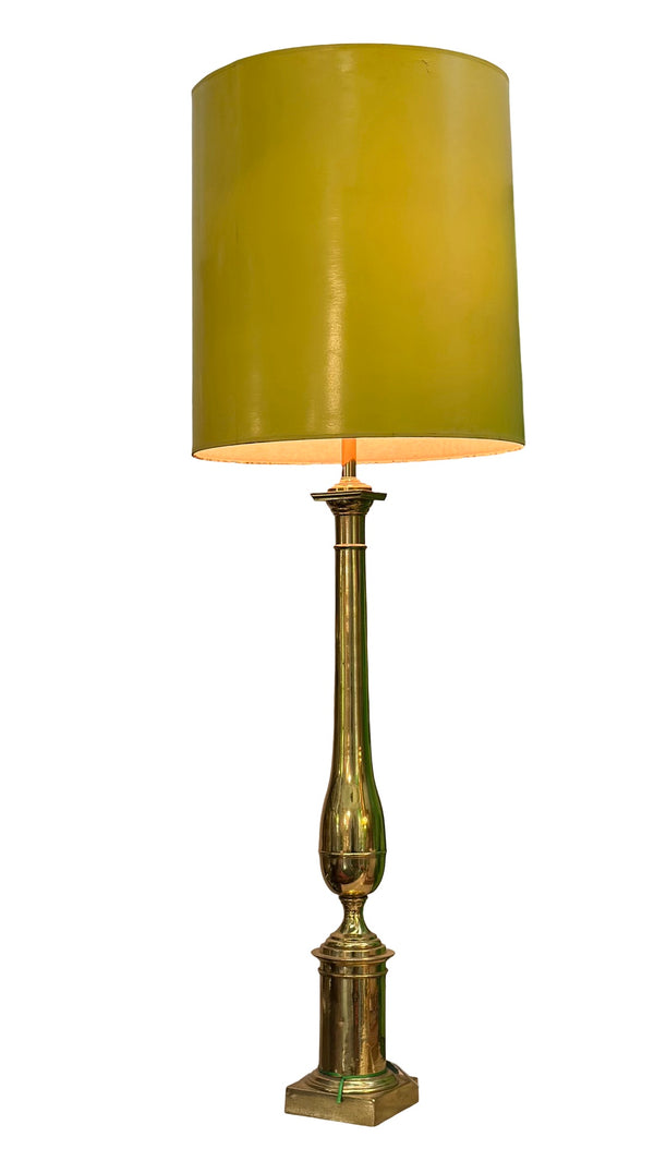 Solid brass lamp