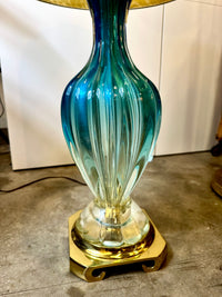 Aqua Murano Lamp